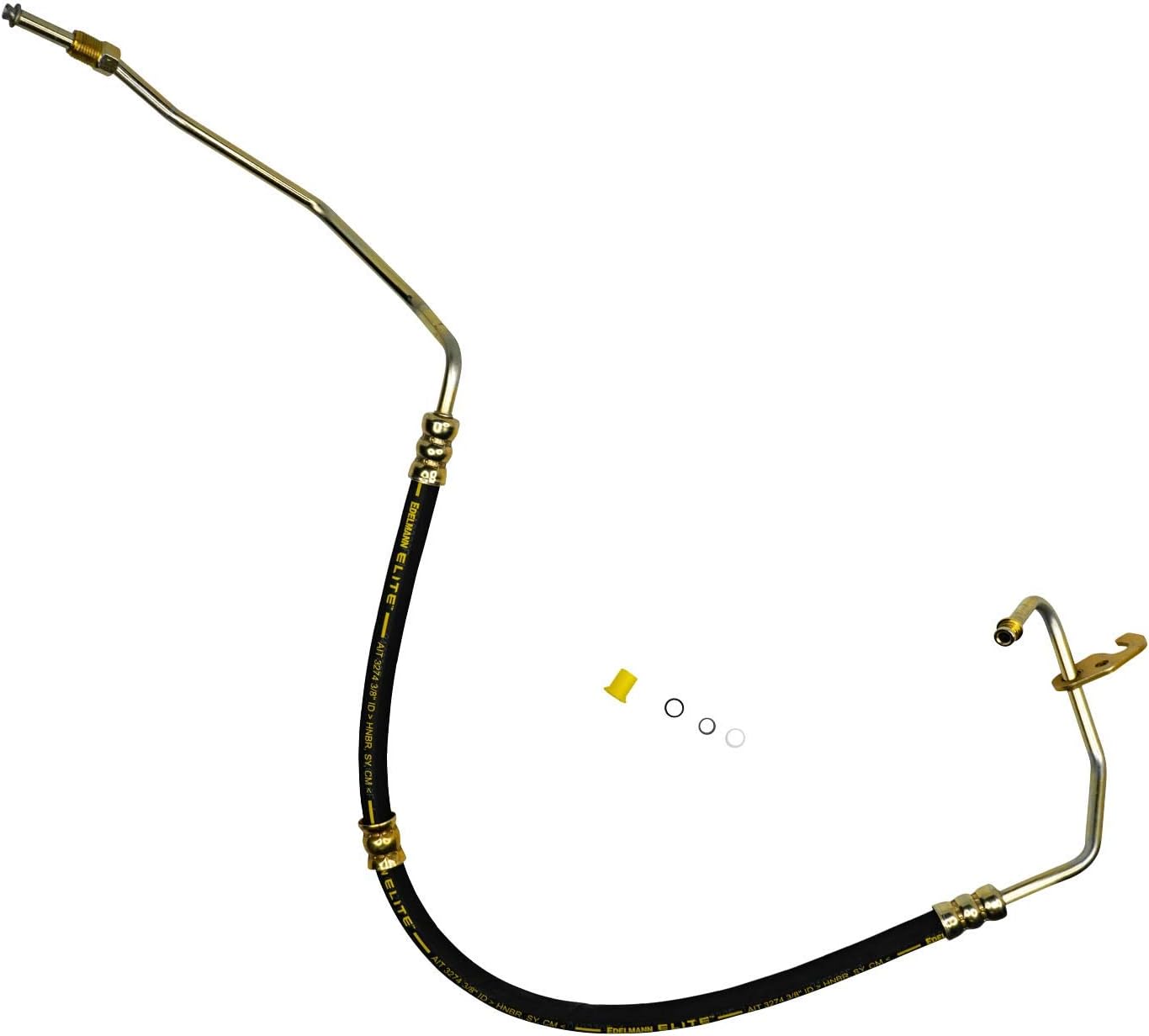 Edelmann Elite 92403E Power Steering Pressure Hose - Car Accessories and Equipment, For 2017-07 GM; Enclave, Traverse; 13-07 GM Acadia, 10-07 Saturn Outlook Vehicles