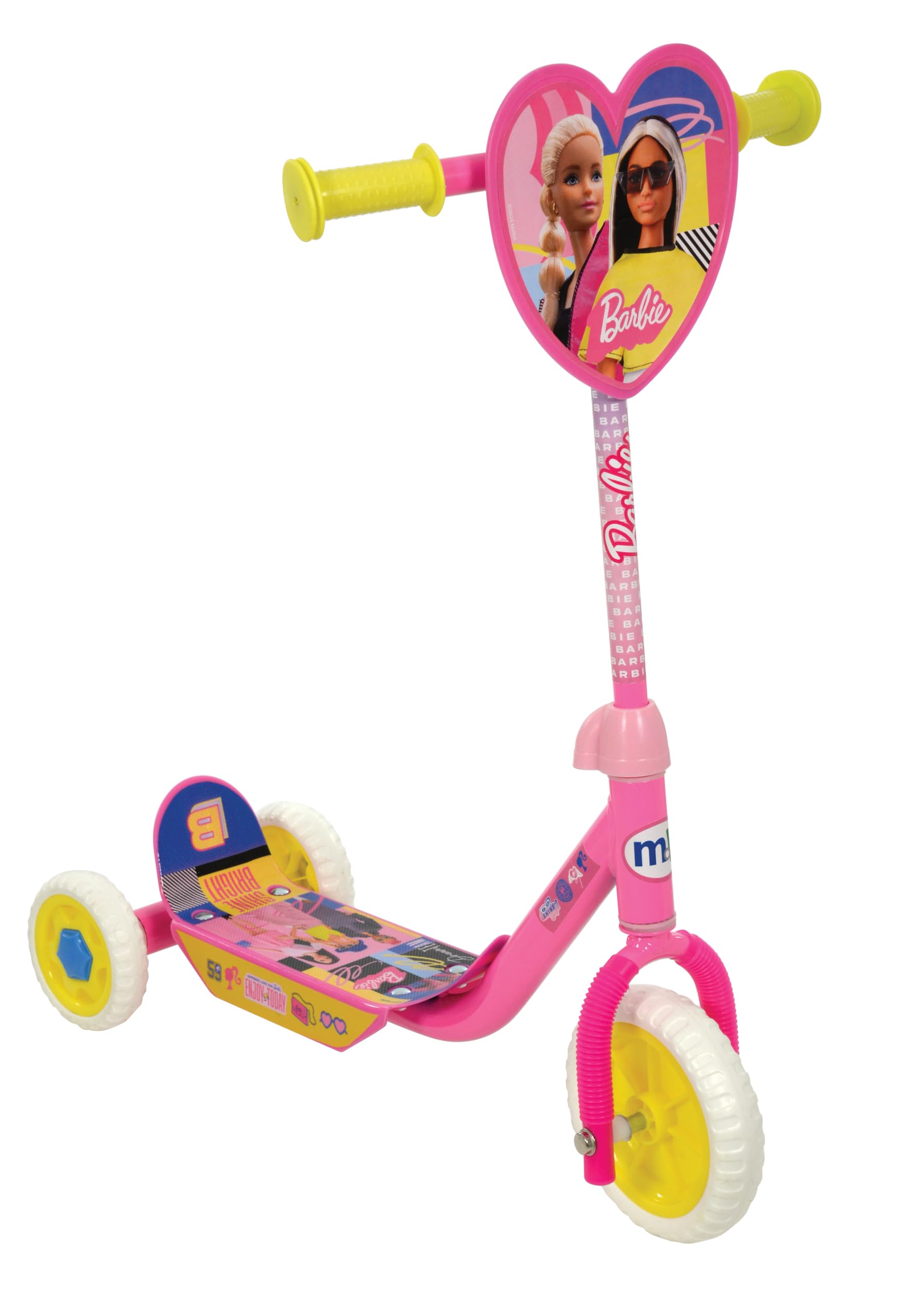 Barbie Deluxe Tri Scooter - 3 Wheels for Boys and Girls - Aged 3+ Years