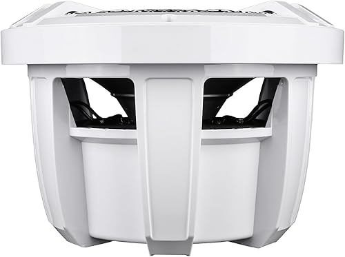 Miniatura 5 de Skar Audio SKM10WD2 10 "1000W Max Power Dual 2 Ohm Marine Subwoofer (blanco)