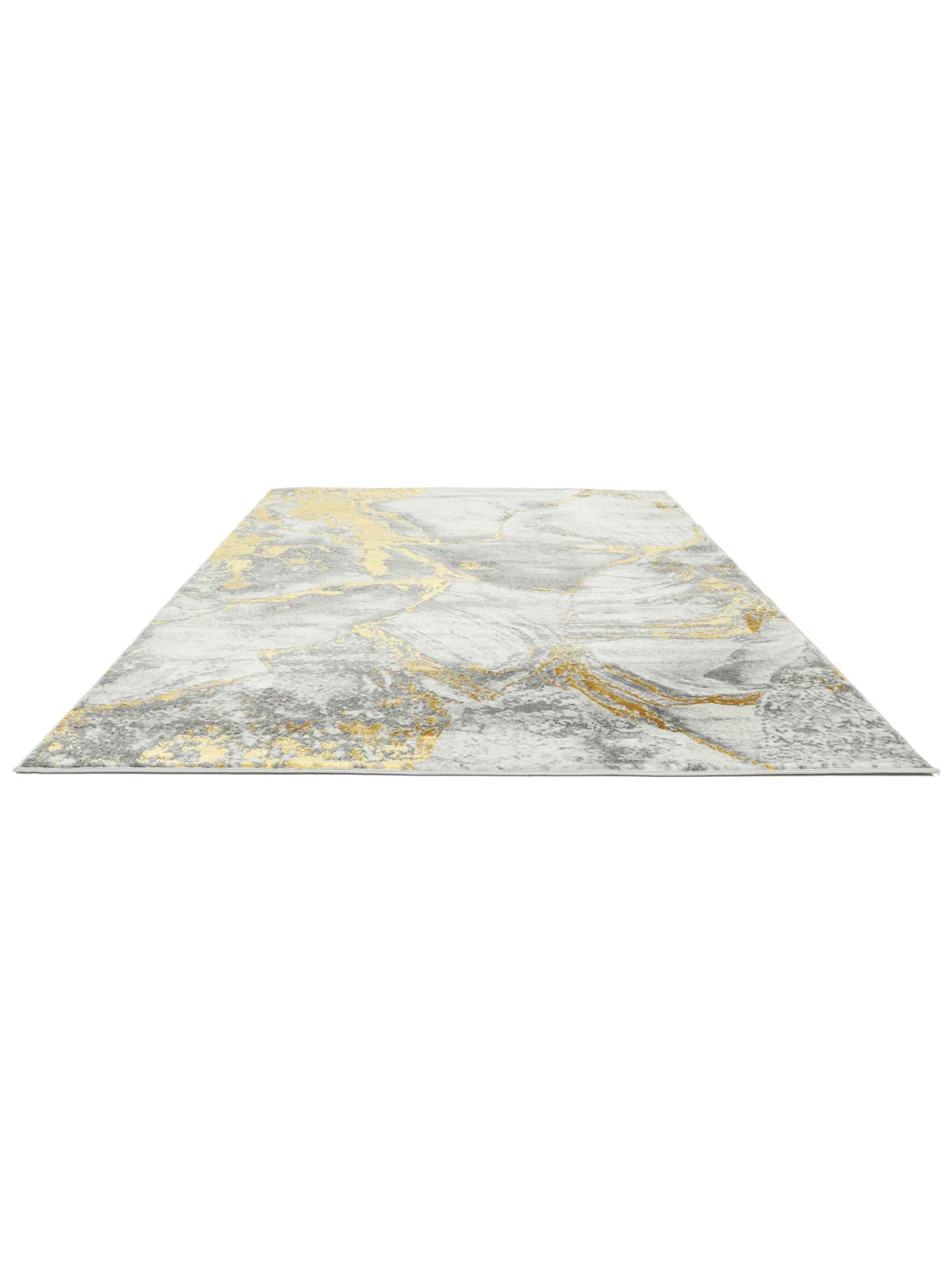 RugVista Antonie Tapis, 200 x 300 cm, Clair Gris/Doré