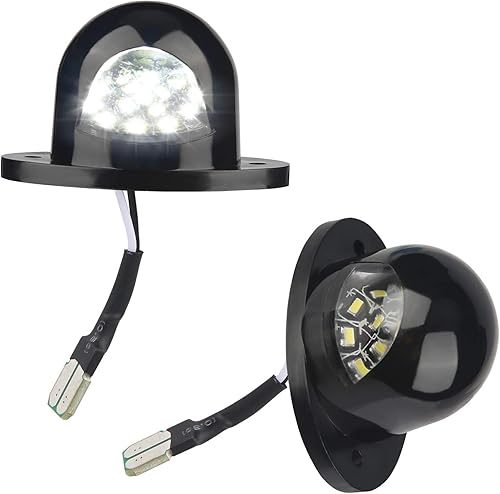 Conjunto de lámpara LED para placa de matrícula compatible con Dodge Ram 1994-2001 1500 2500 3500 Pickup Truck 6000K blanco, paquete de 2