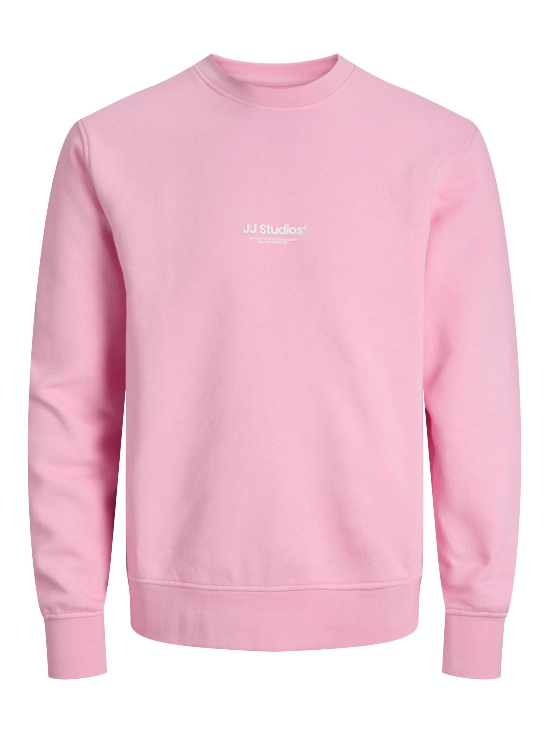 JACK & JONES Jjesoho Sweat Crew Neck Noos, Prism Pink, M