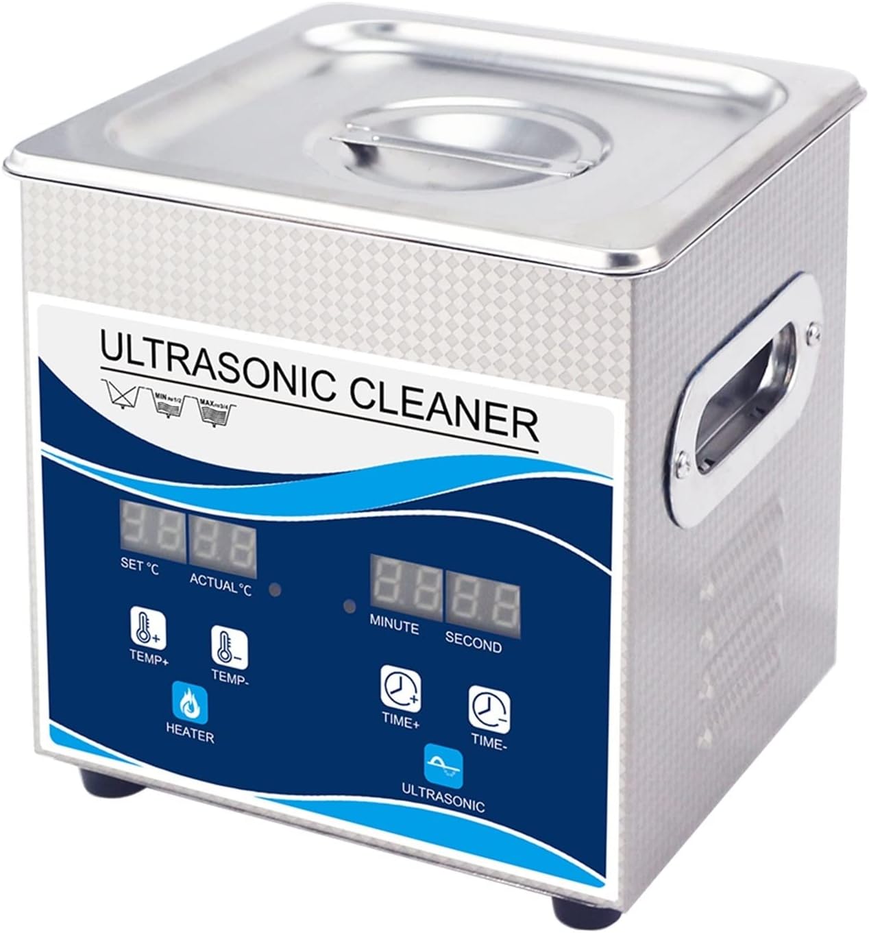 超音波洗浄機、 超音波コインクリーナー1。3L 120Wジュエリークリーナー銅硬貨用超音波マシンクリーニングマシン古いコインローマン 超音波洗浄器、  超音波ビニールレコードクリーナー 3L 超音波クリーナージュエリーメガネ時計クリーニング小型超音波洗浄機実験室小型部 ...