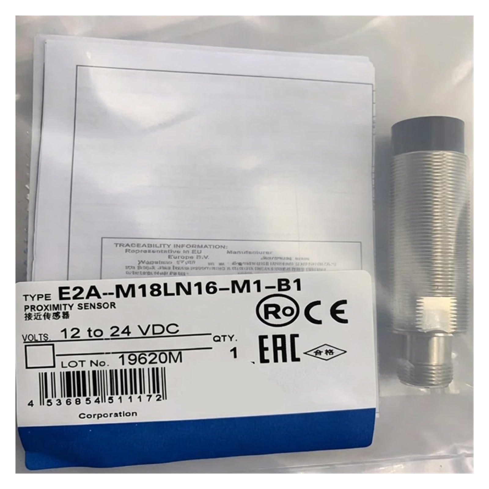 1pcs sensor E2A-M18LN16-M1-B1 B1E2A-M18LN16-M1-C1/C2(E2A-M18LN16-M1-B2)