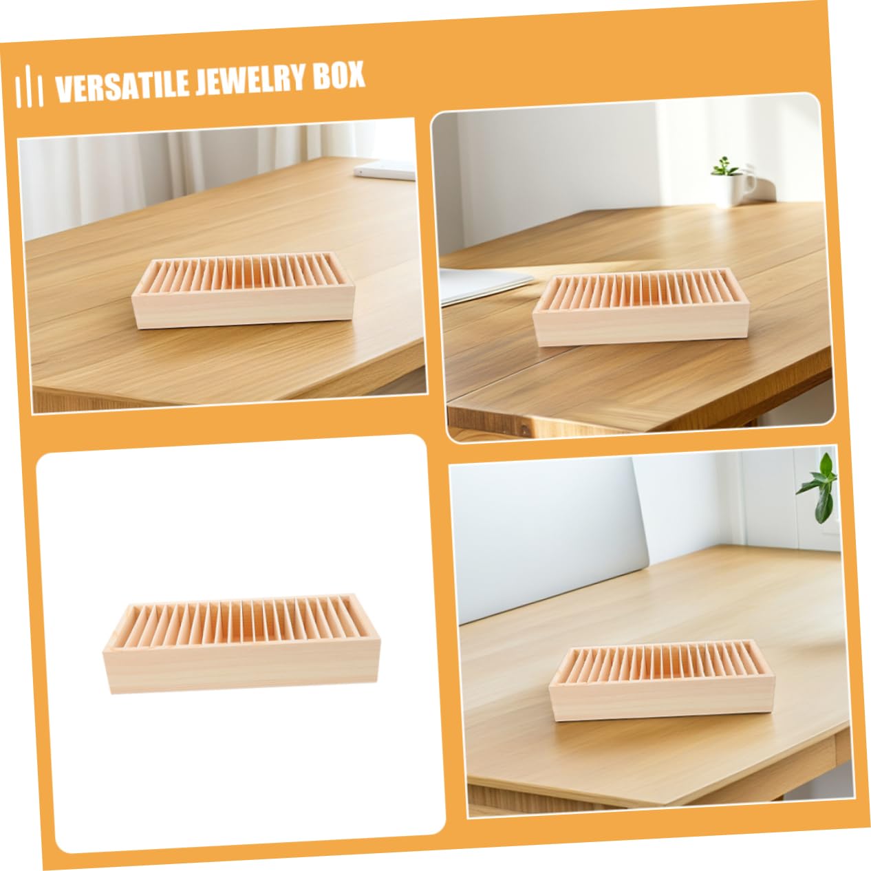 Generic 2 Szt Drewniane Pudełko Do Przechowywania Kart Drewniane Etui Na Wizytówki Stolik Na Karty Drewniane Małe Etui Na Karty Drewniane Etui Do Przechowywania Przenośny Wizytownik