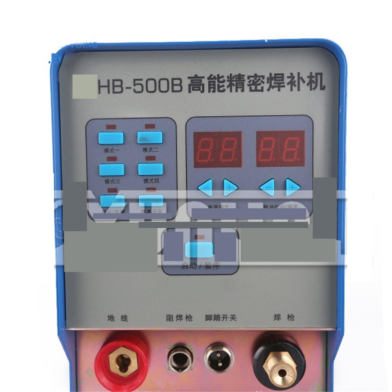 Máquina de reparación soldadura precisión alta potencia HB-500, máquina en frío, defectos metal 10A-800A 1,5 ms-150 ms Alto rendimiento