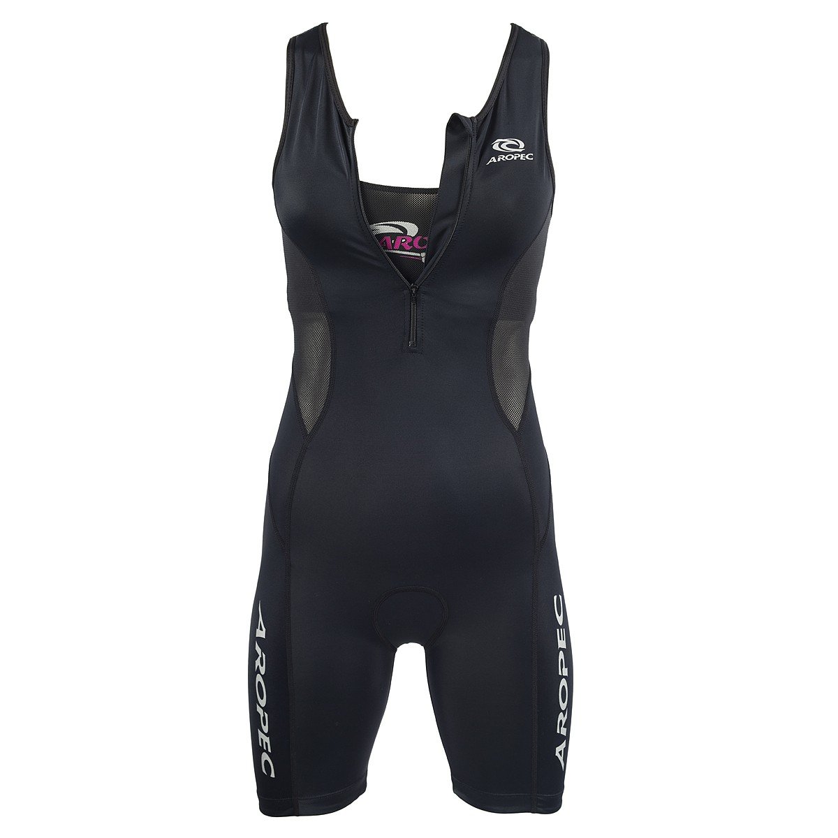 Aropec Evolution Black Triathlon Einteiler Damen - Trisuit Women