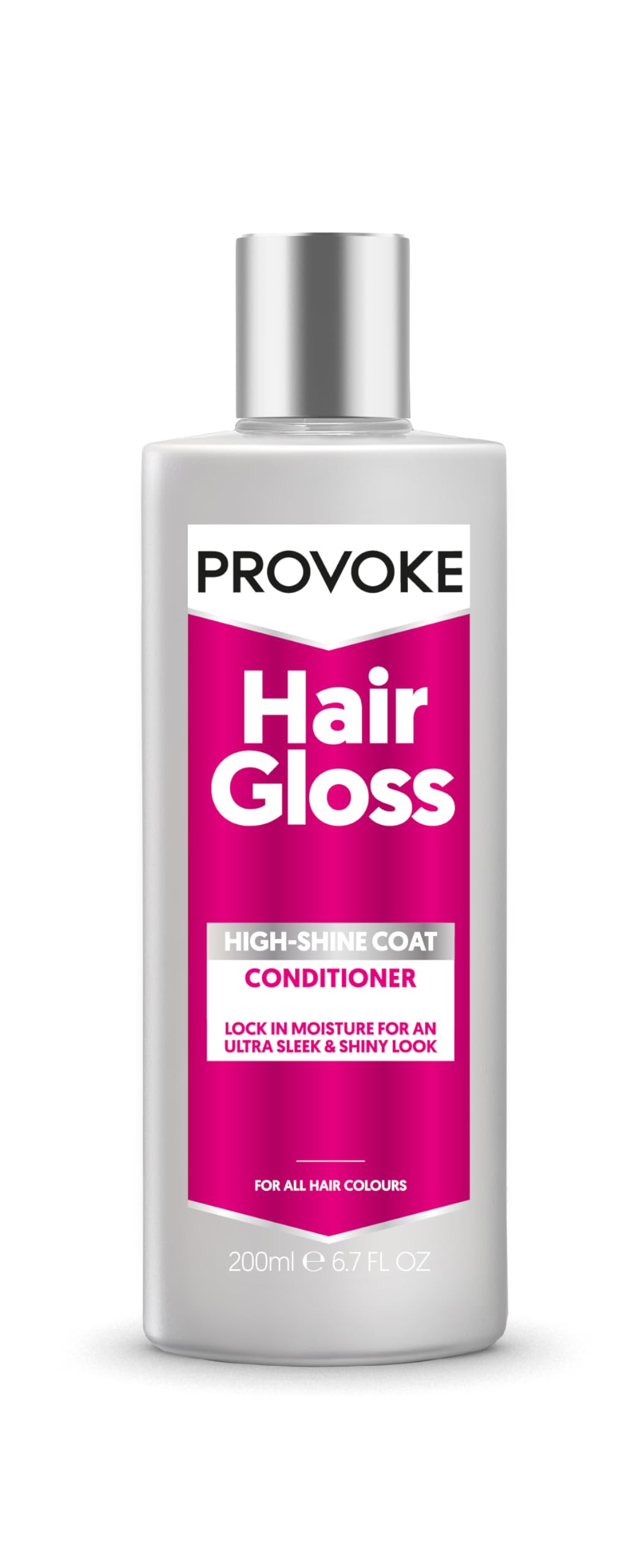 Hair Gloss High-Shine Coat Conditioner 200ml, Mirror Shine Transparent Glow Shine. Get Extra Care and Softness with an Added Colour Boost