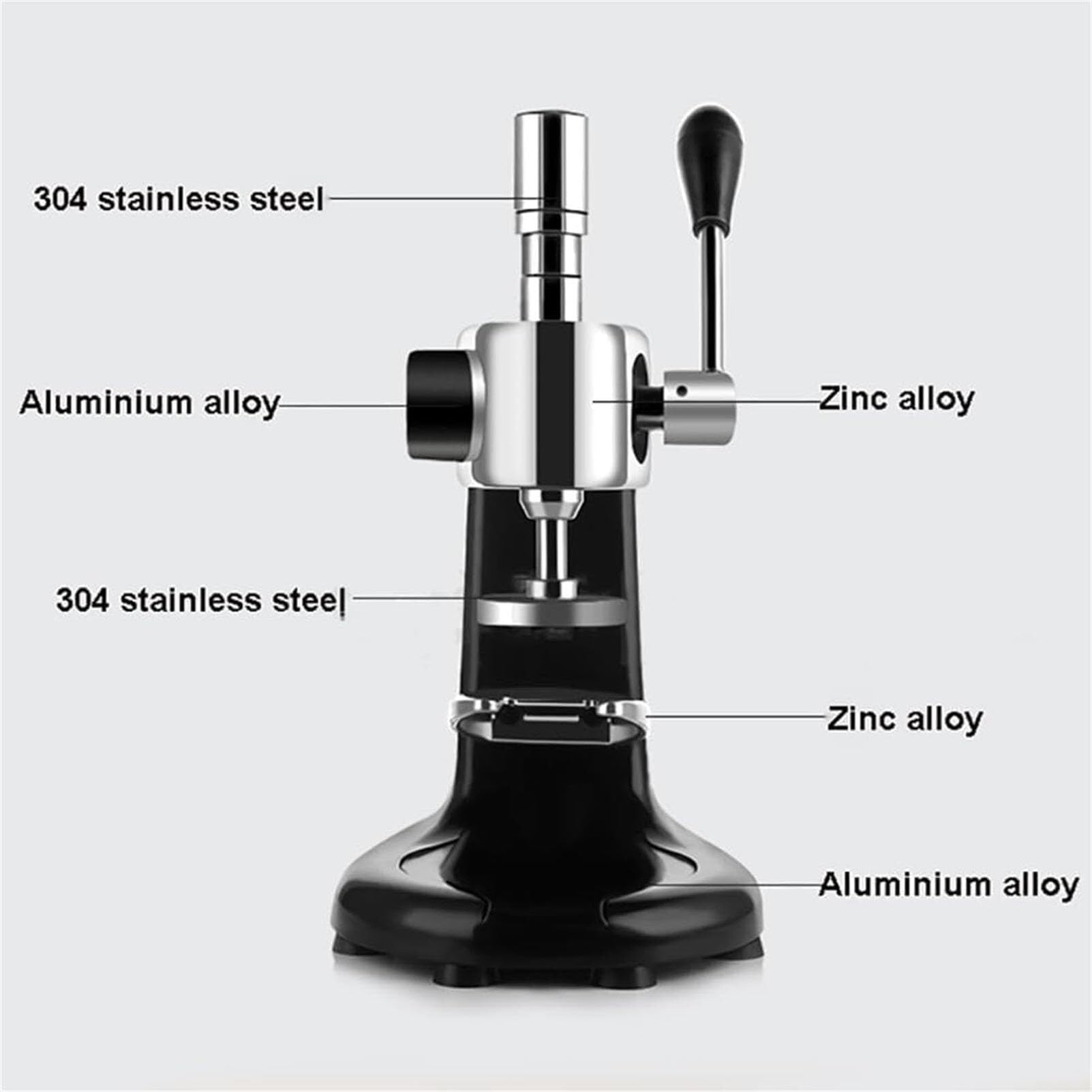 Prensa de Café Manual 58 mm - Tamper para Espresso