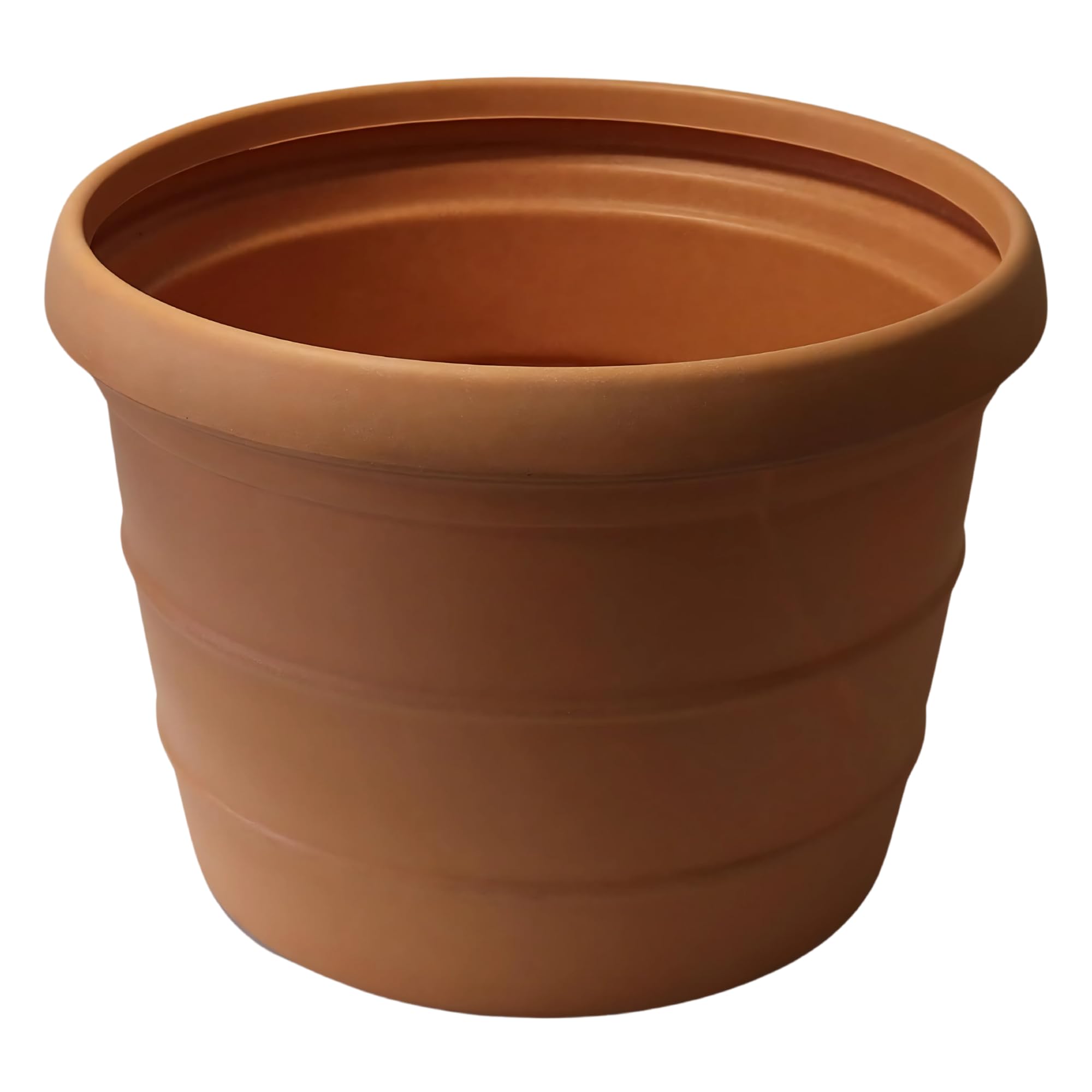 Trifibre | Classic Roto Moulded 86cm Heavy Duty Outdoor Planter (Terracotta) | Large Plant Pot 275L | Frost Proof & UV Resistant | Lightweight Outdoor Planter for Gardens, and Patios
