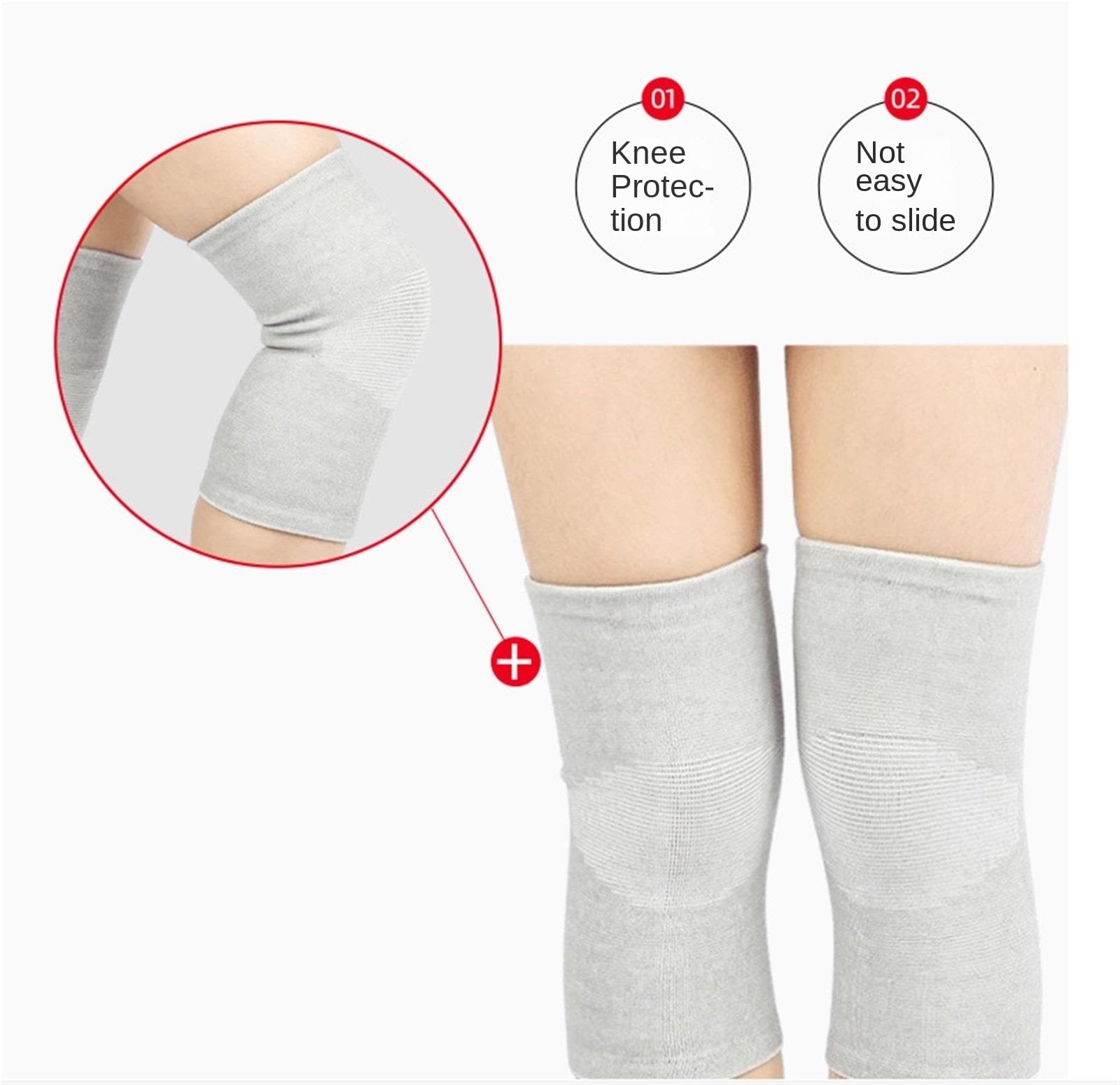 Ginocchiera Un Paio di Scaldamuscoli Unisex for Ginocchiere for Basket Sportivo, Danza, Ciclismo Supporto Ginocchio