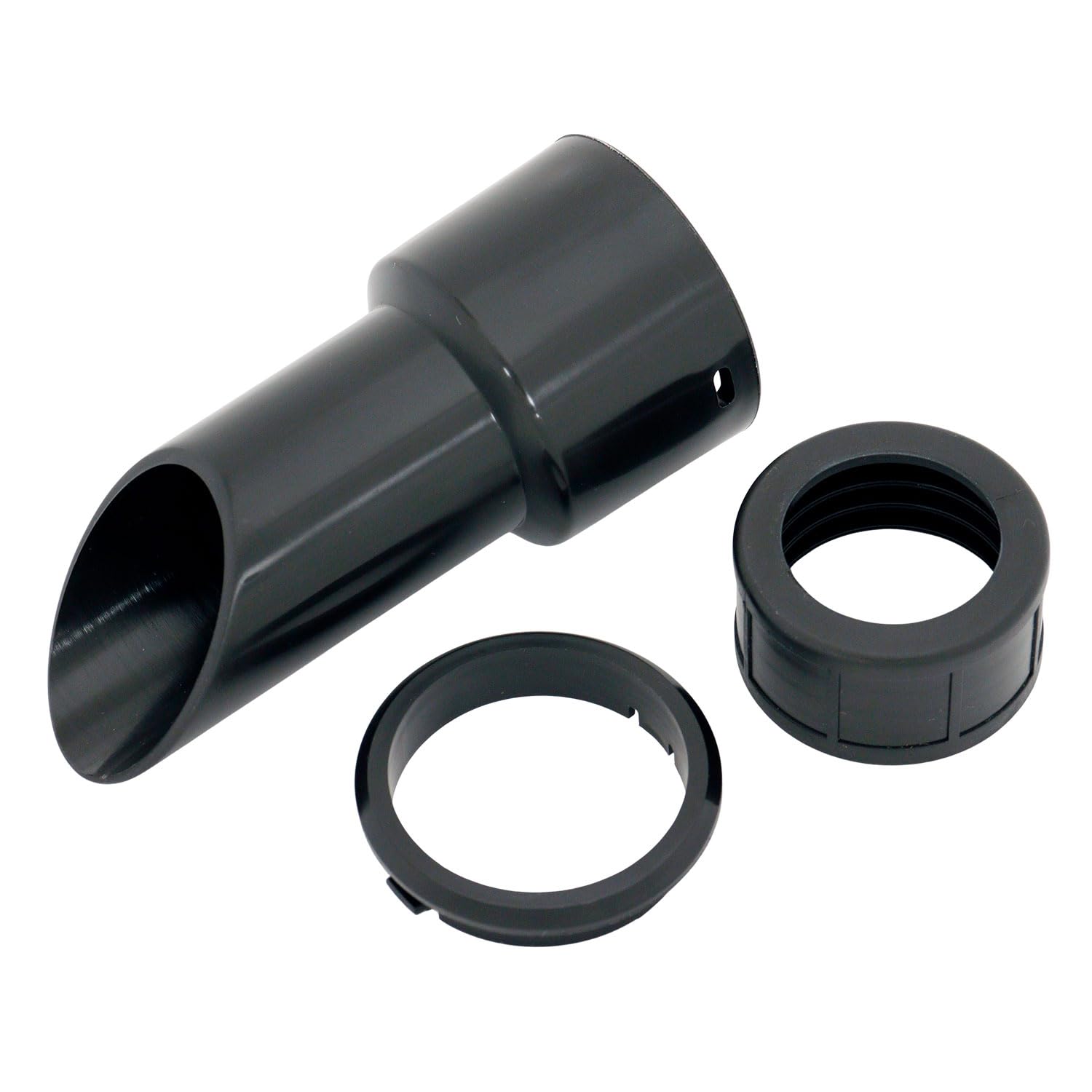 Reliapart Black Tapered Vacuum Hose Cuff 38 Mm Connector For Numatic Nv450 Nv750 Secure Fit Replacement 216112 Durable Plastic Fitting