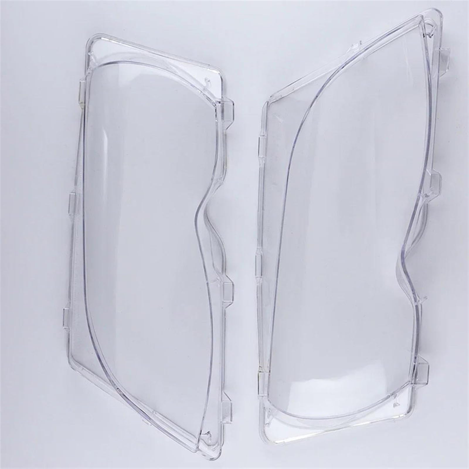 nongyo Compatibile con BMW Serie 3 E46 Facelift per Touring 4 Porte 2002 2003 2004 2005 E39 Coprifaro Paralume per Fari Auto Lente Trasparente Coprifaro Auto Lente Fari Caps(Set)