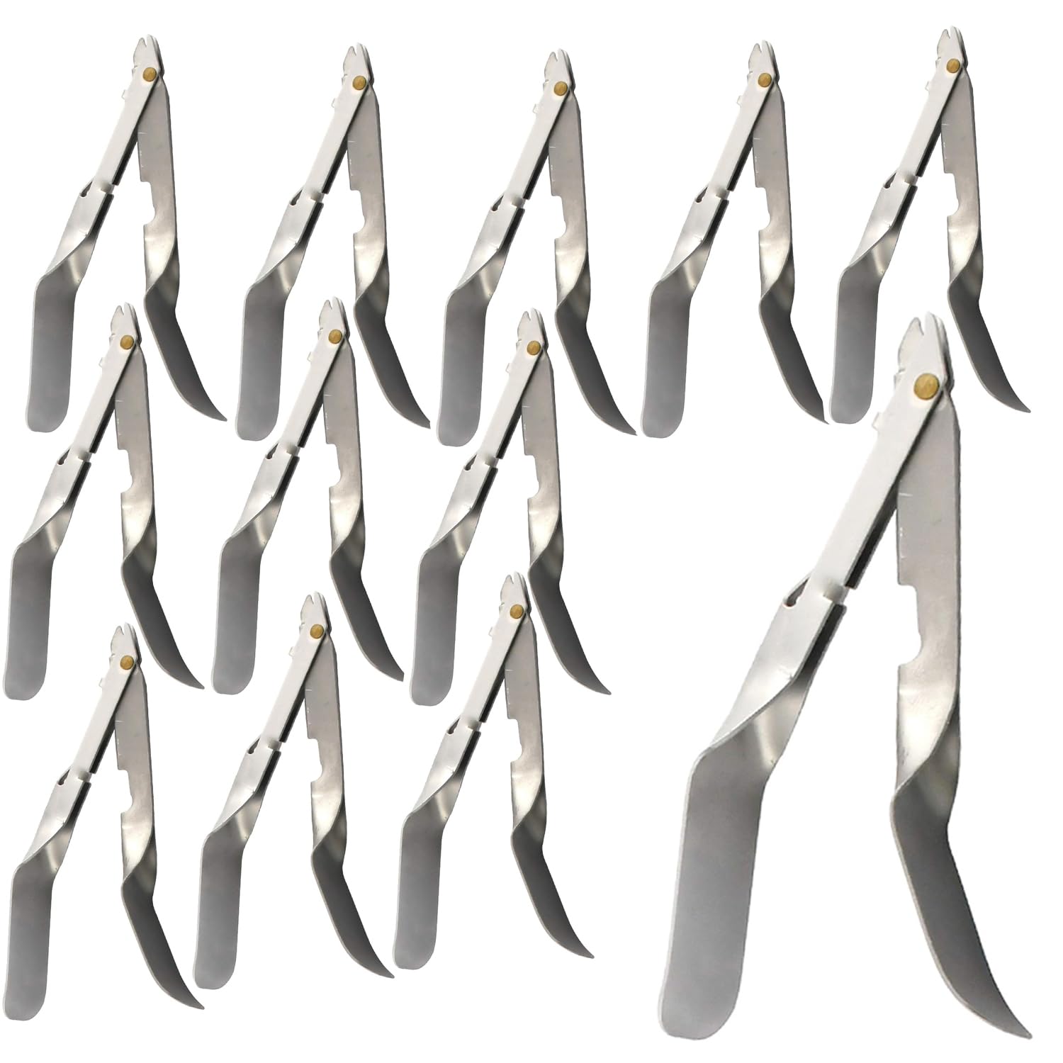 Laja Imports Pack of 12 Staple Remover - for Skin Staples - Disposable for Educational Use