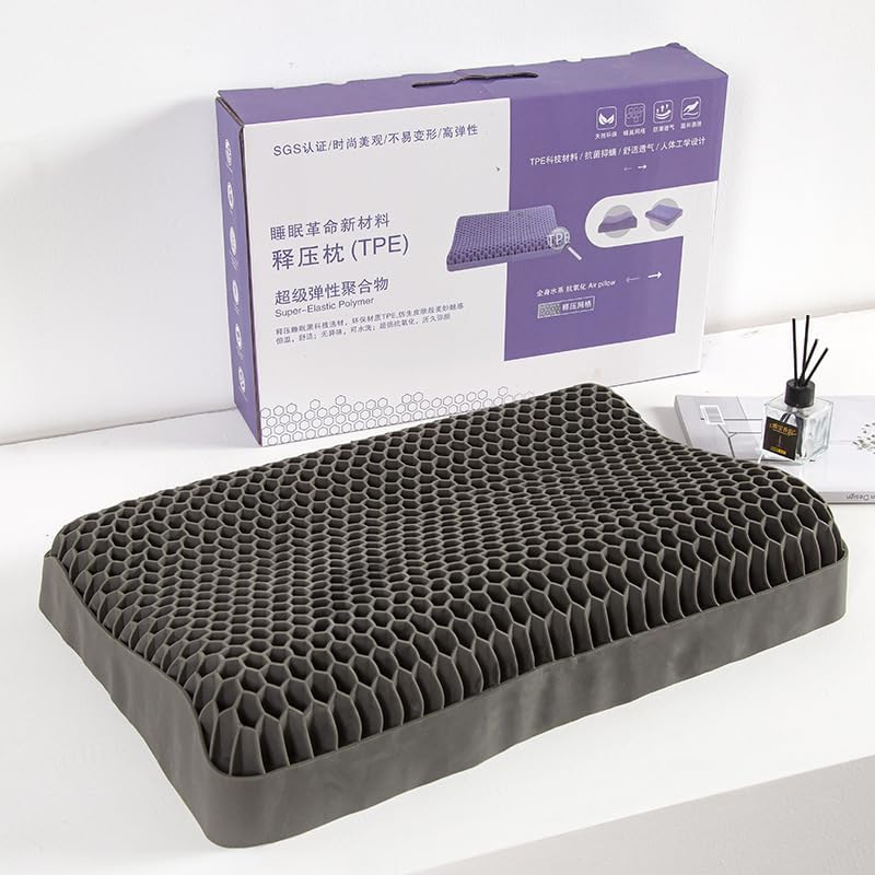 VANCONジェル 枕　首が痛くならない枕テンセル枕カバー付高反発 無重力 VANCONジェル 枕 首が痛くならない テンセル枕 カバー付 高反発 無重力