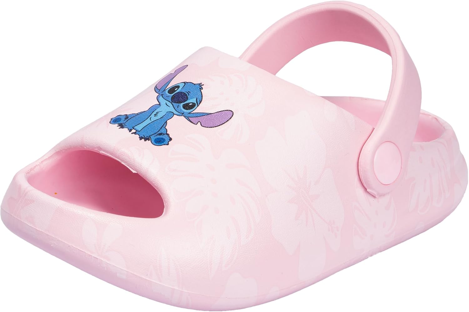 Disney Stitch Water Shoes for Toddlers Girls - Open Toe Clogs, True Sizing, Durable, Lightweight & Breathable Design