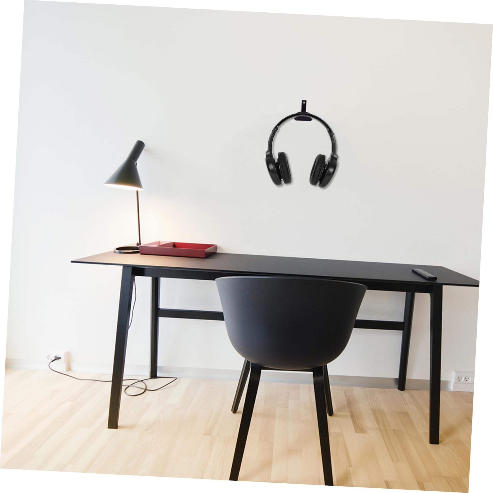 ABOOFAN Supporto Per Gancio Per Cuffie Da 3 Pezzi Supporto Da Scrivania Per Cuffie Semplice Ed Elegante Con Viti O Nastro Adesivo