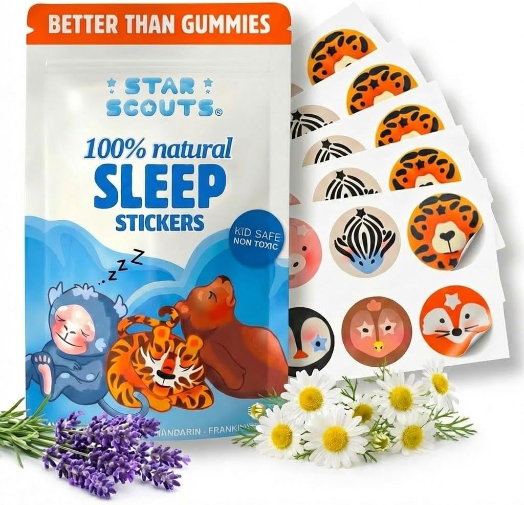 Sleep Aid for Kids and Adults – All Natural – Premium Essential Oils (1 Month Supply) Melatonin-Free, Enhance Sleep Quality