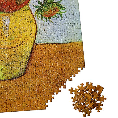 Moruska Sunflowers By Vincent Van Gogh Jigsaw Puzzle 1000 Piece Famous Painting Art Puzzles For Adults thumb #4