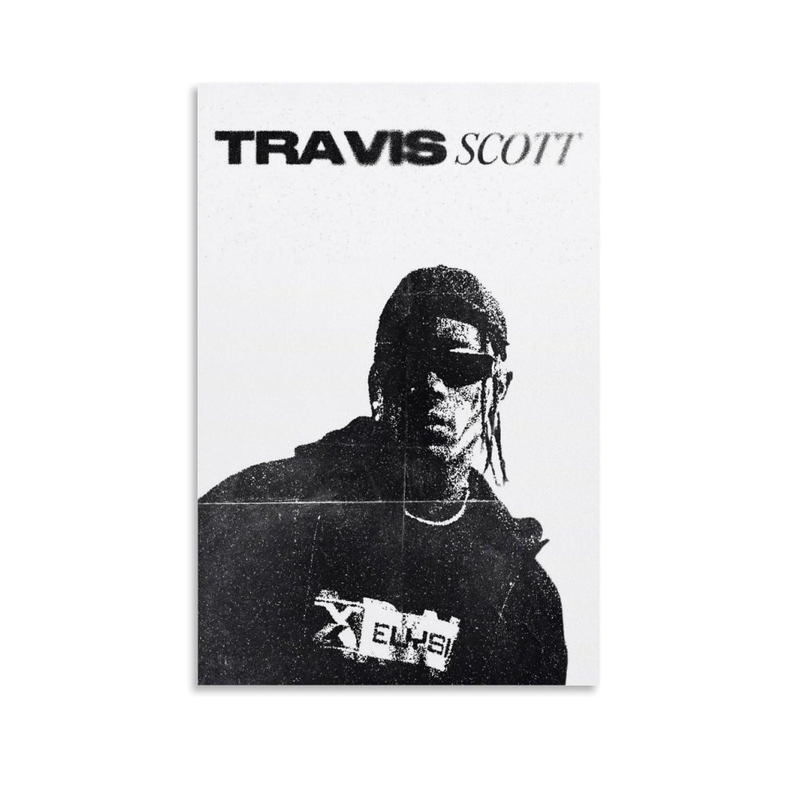 Travis Poster, Scott Rodeo, Albumcover, Vintage-Musikposter für Zimmer, ästhetische Leinwand, Wandkunst, Schlafzimmerdekoration, 30 x 45 cm