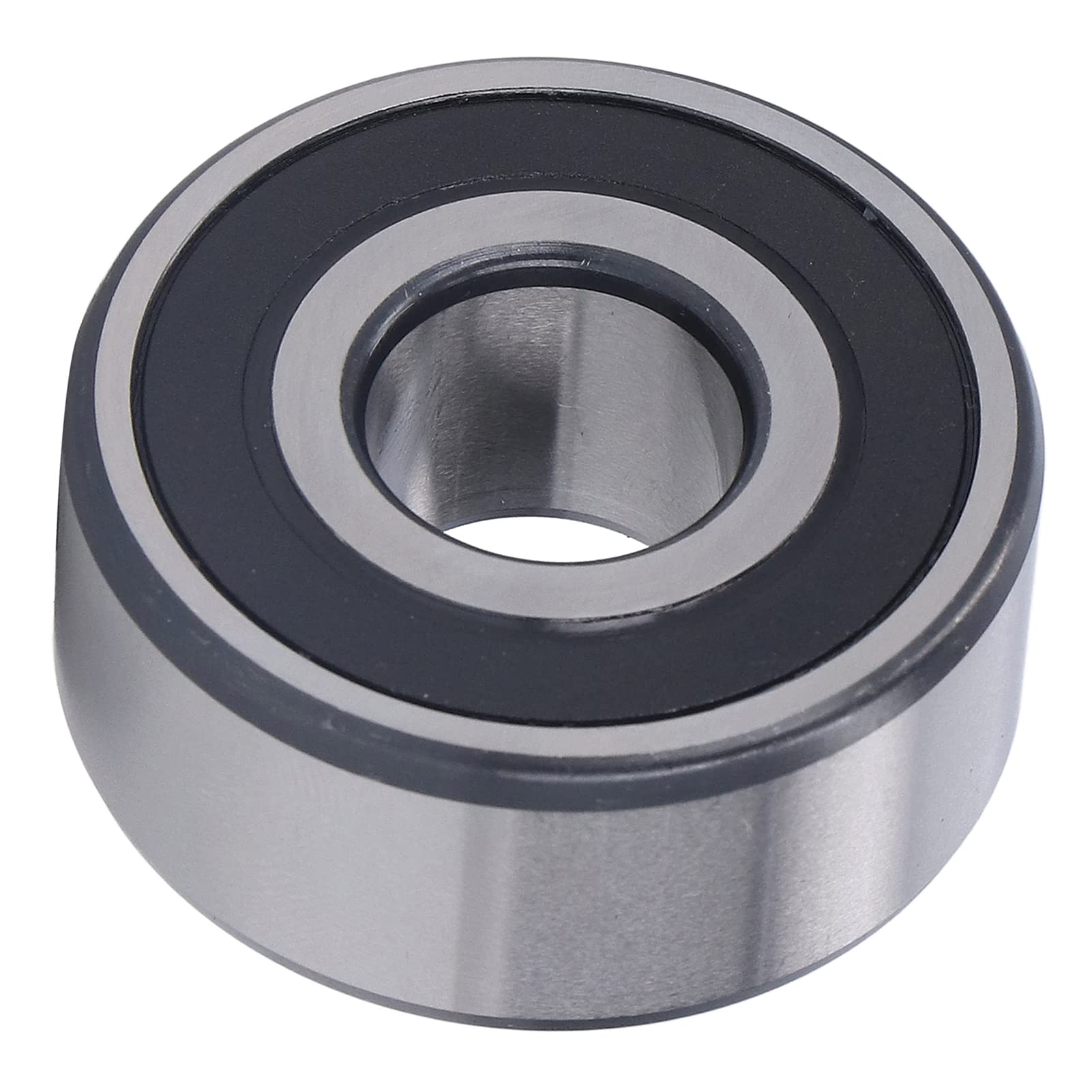 5304-2RS Dwurzędowe łożysko Kulkowe Skośne 20x52x22mm, Niskoszumowe, Cylindryczne łożyska Wałeczkowe z Dobrym Uszczelnieniem do Maszyn Włókienniczych, Maszyn Drukarskich i Innych
