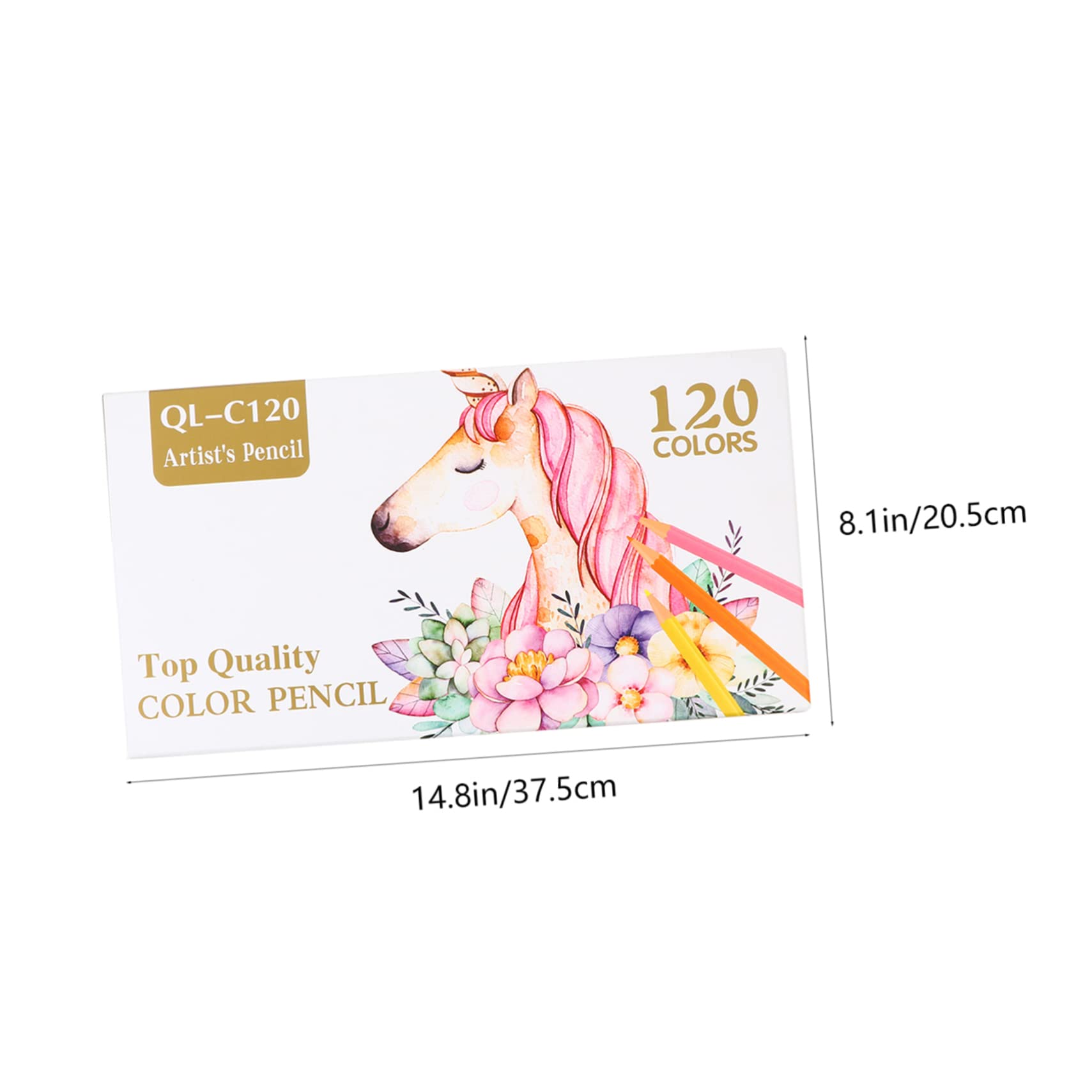 Crayons de Couleur Gras 120 Pièces pour Adultes Débutants Rentrée Scolaire