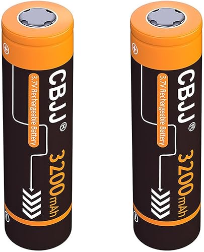 Batería recargable de 3.7 V 18650, baterías de litio con 18650 3.7 voltios de alta capacidad de uso para faros, linternas LED, juguetes de