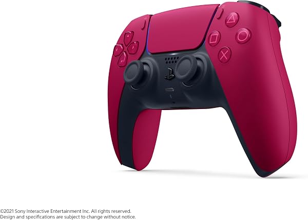 DualSense Wireless Controller – Cosmic Red - For PS5, PC, MAC & Mobile - 5