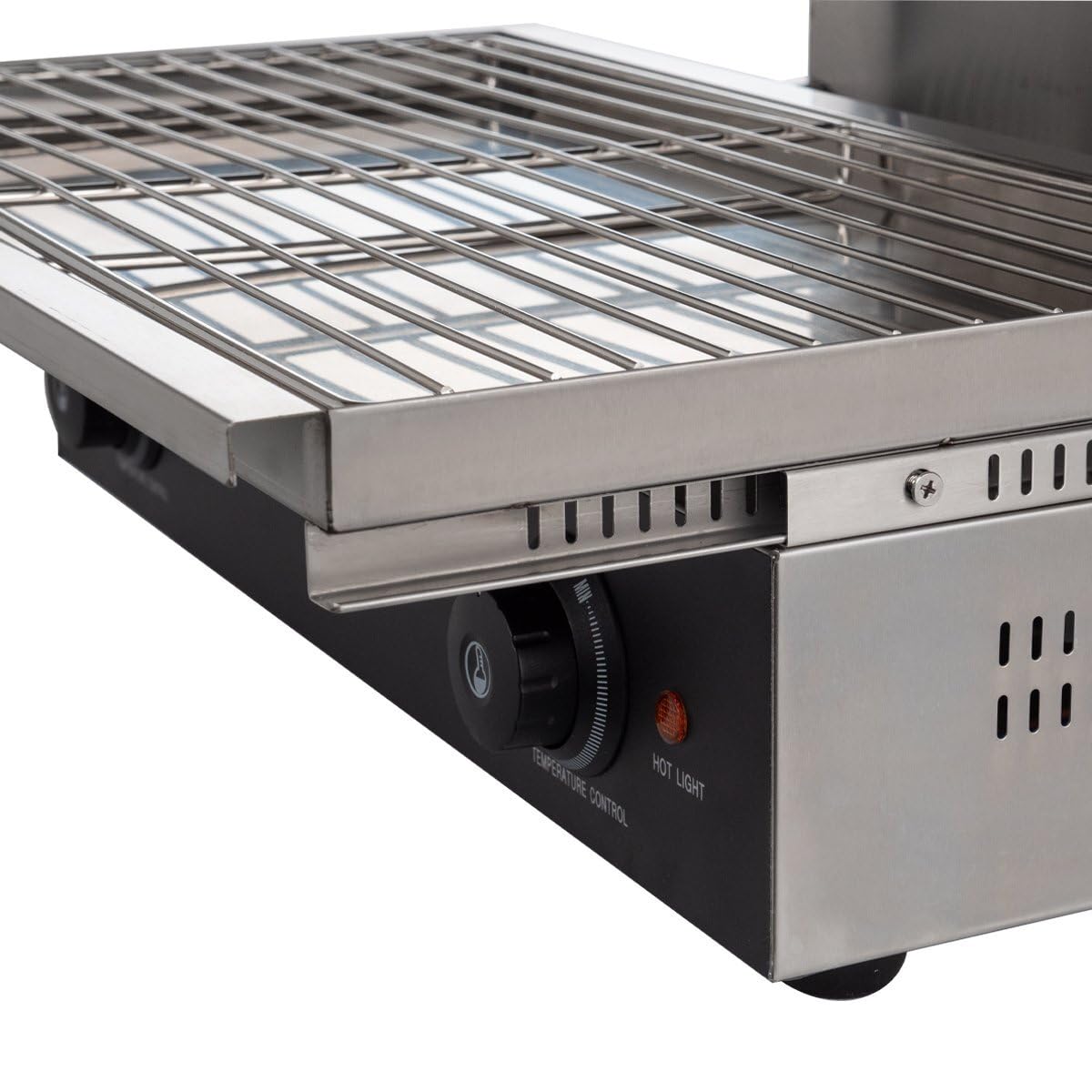 GastroHero Elektro-Lift-Salamander, 1 Grillrost 59x32 cm, Edelstahl SM-60L