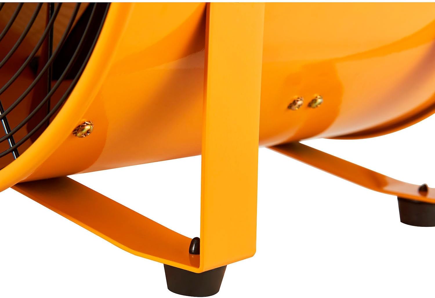 Global Industrial Portable Ventilation Fan, 12" Diameter Confined Space Blower Fan, 2 Speed, 1640 CFM, 3/8 HP, 10'L GFCI Power Cord, 120V, 14-1/2"L x 13" W x 16-1/2"H