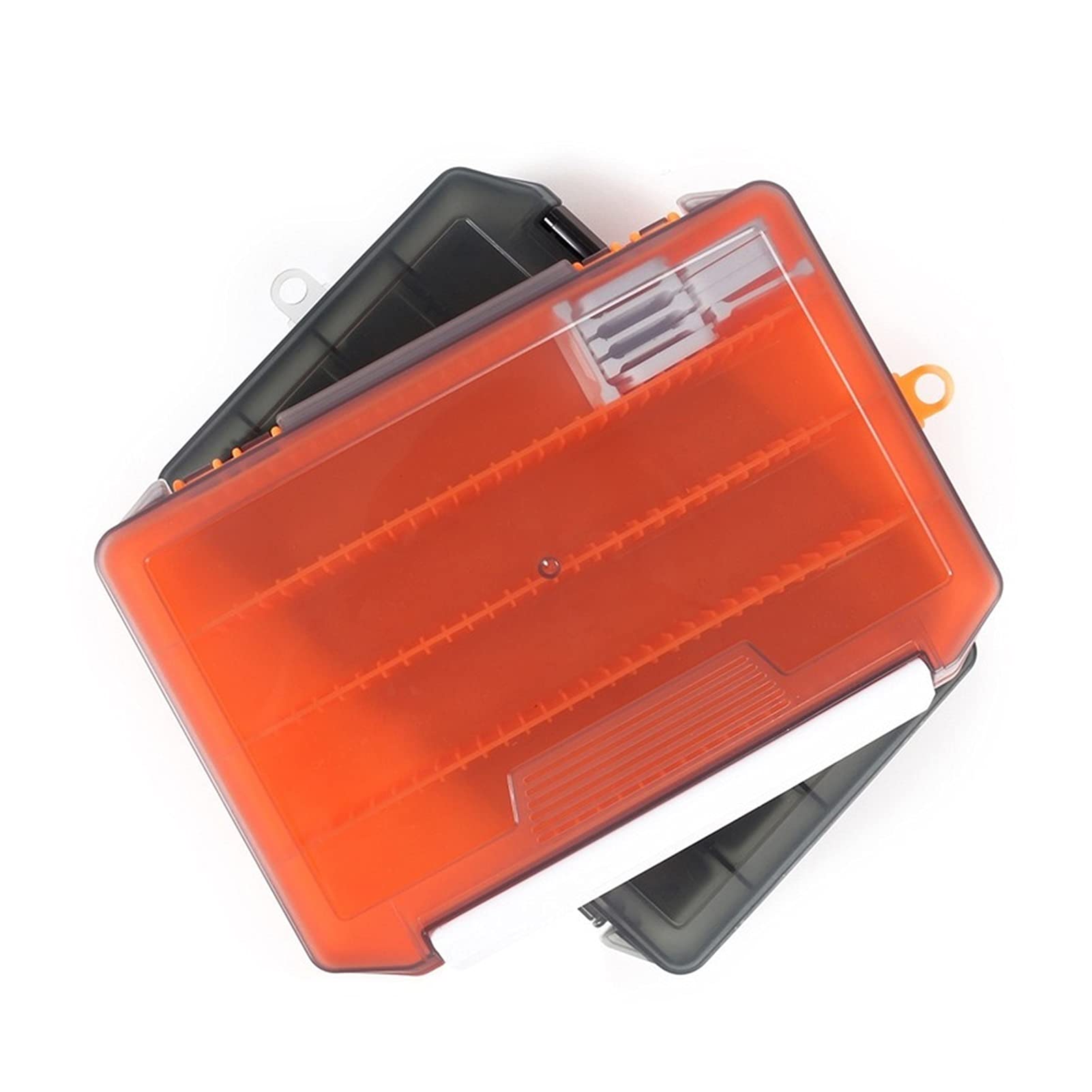 Caja de Almacenamiento Para Anzuelos de Pesca Almacenamiento portátil de aparejos de pesca con divisores extraíbles Accesorios de pesca de almacenamiento Pesca de pesca Accesorio accesorio Organizador
