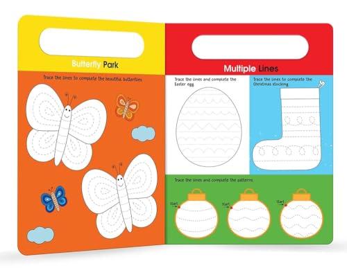 Image of My Big Wipe And Clean Book of Pen Control for Kids : Line Tracing And Patterns