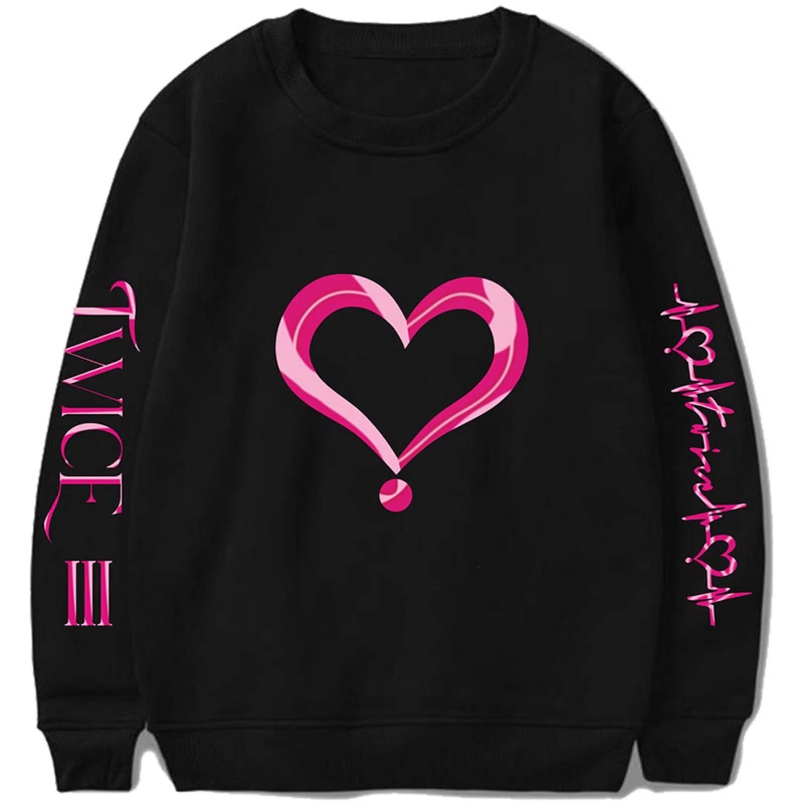 ACEFAST INC Kpop Twice Pullover Crewneck Sweater Concert Hoodie Sweatshirt for Men Women