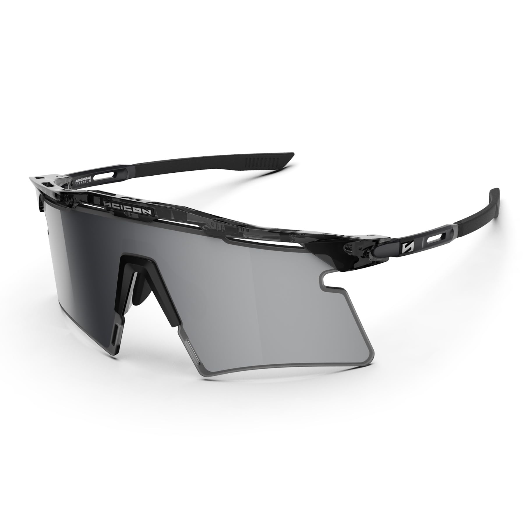 SCICON Aeroshade Titanium 2.0 (Matt Black/Mirror Silver)