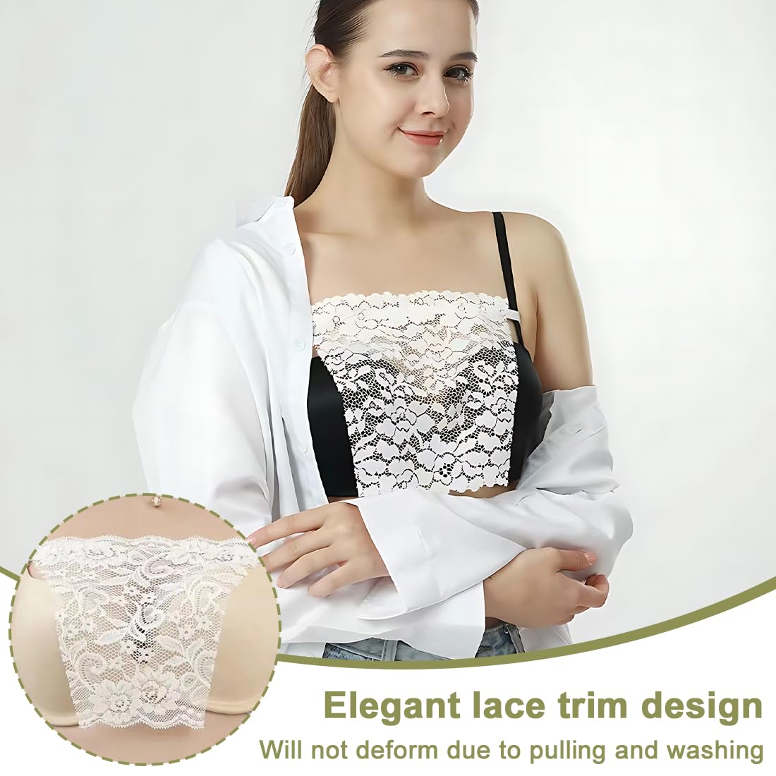 modesty panel for low cut dress Panels Women Clothing 3pcs Modesty Panels for Low