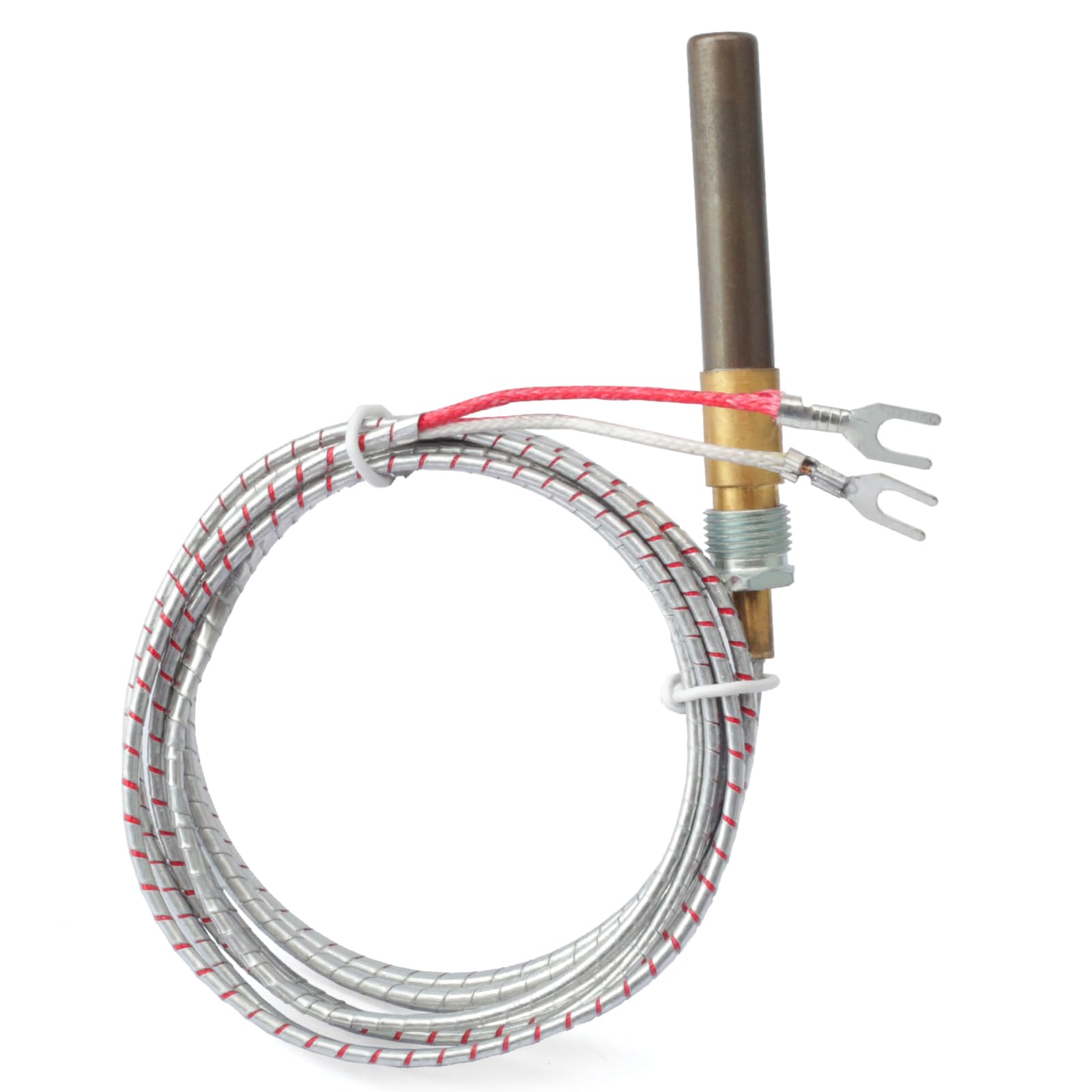 Mhrxusd Q313 M1265X 2J-M1265A Thermopile with Armoured Cable Compatible with Pizza Oven Y600 Y800 101 151 201 251 301 307