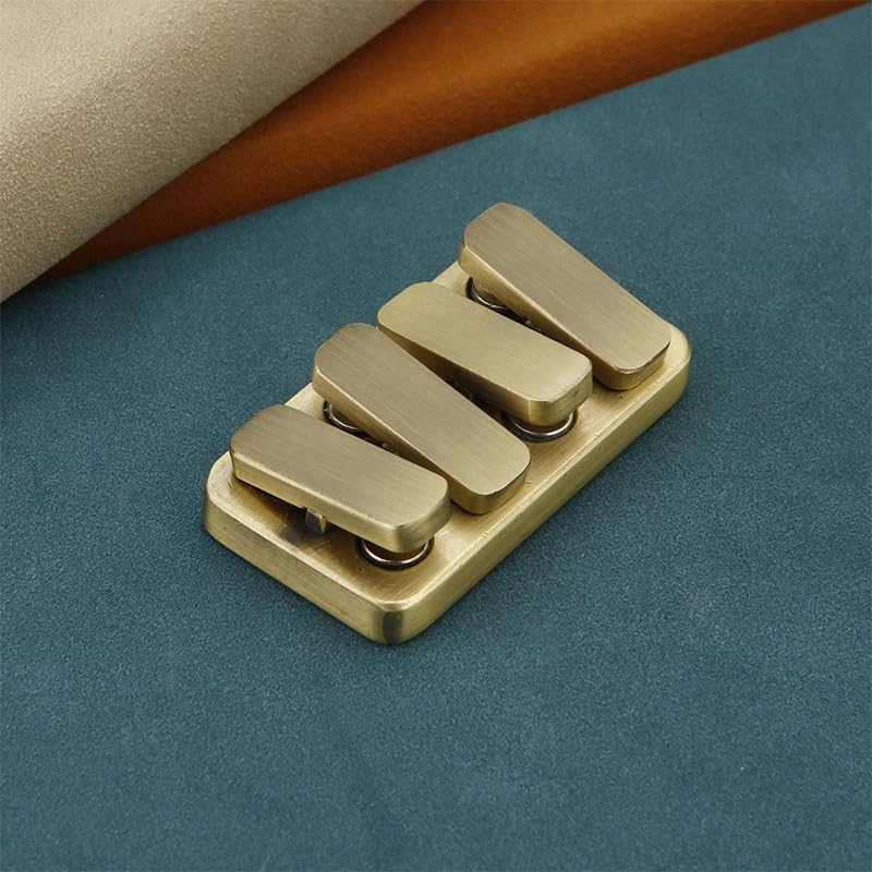Alloy 4 Keys Piano Keys Fidget Clicker EDC Fidget Slider Adult Metal Fidget Toys Tool Anti-Anxiety Stress Relief Toys Office Desk Toys (Piano Keys) - Image 4