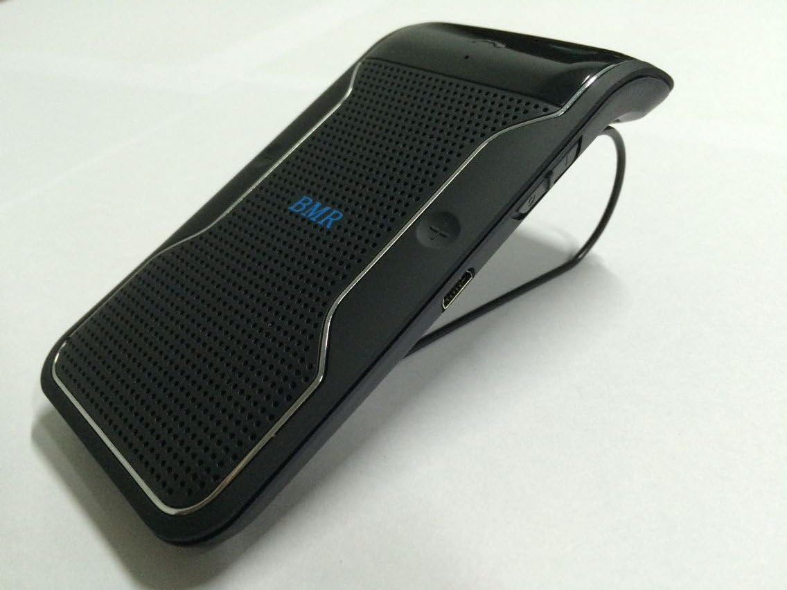 BMR Bluetooth Visor Handsfree Speakerphone Car kit for iPhone, Samsung, HTC and All Other Cellphones