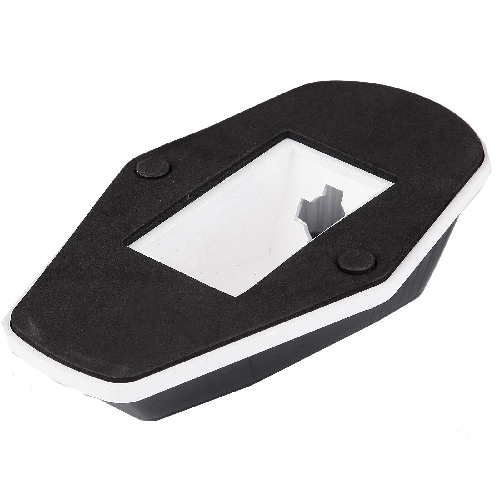 LBRST 1x Top Cab Marker Roof Running Light Smoke Cover Lens w/Base Cab Roof Running Clearance Marker Lights Assembly for 1973-1997 Ford F150 F250 F350 Series Pickup Super Duty Trucks