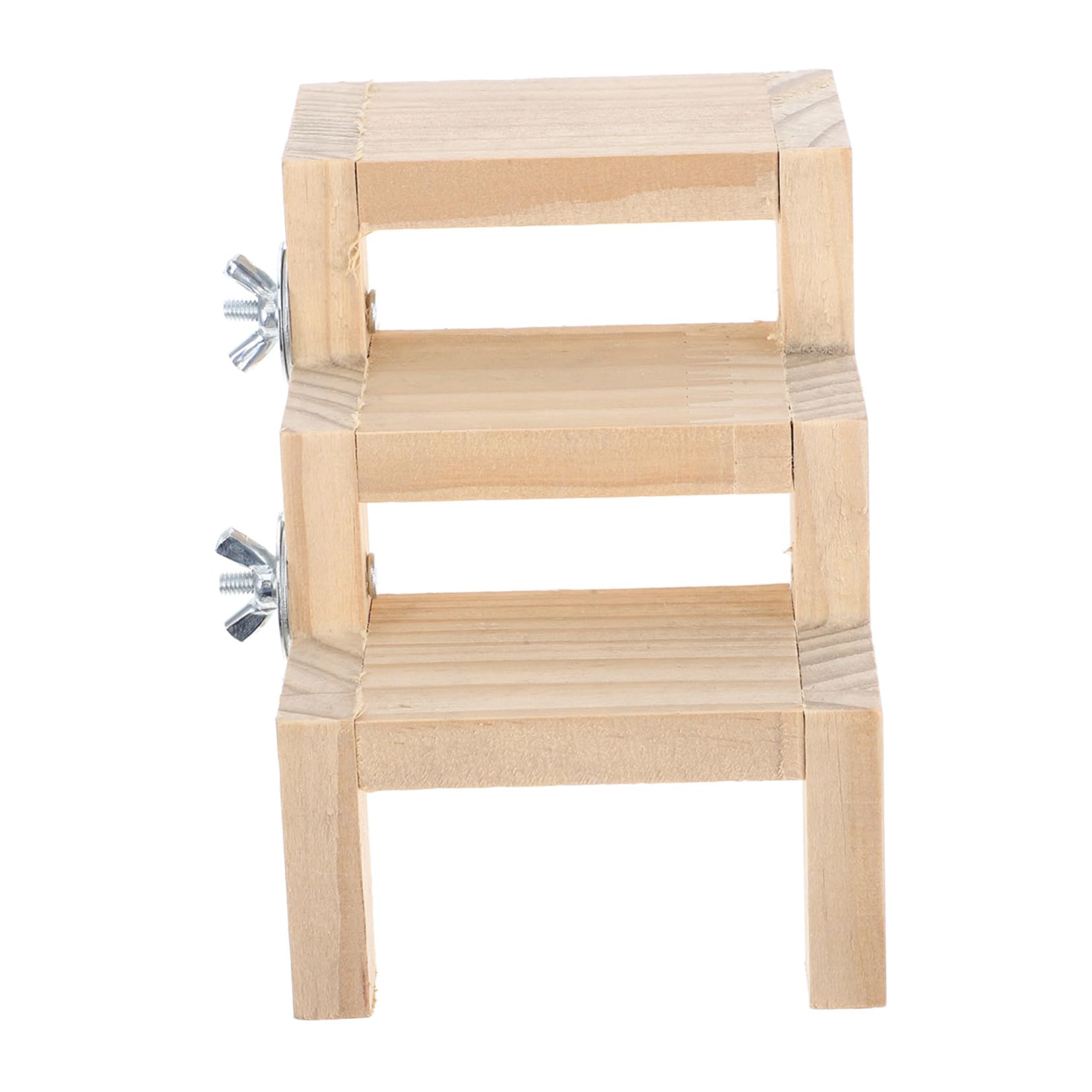 GALPADA Indoor Parrot Ladder Toy Bird Cage Platforms Climbing Ladder Interactive Bird Toy Perch Stand