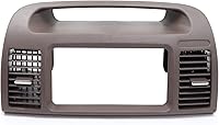 Vista 9 de Salida de ventilación Panel de salpicadero para Toyota Camry 2003-2006 Beige Marrón