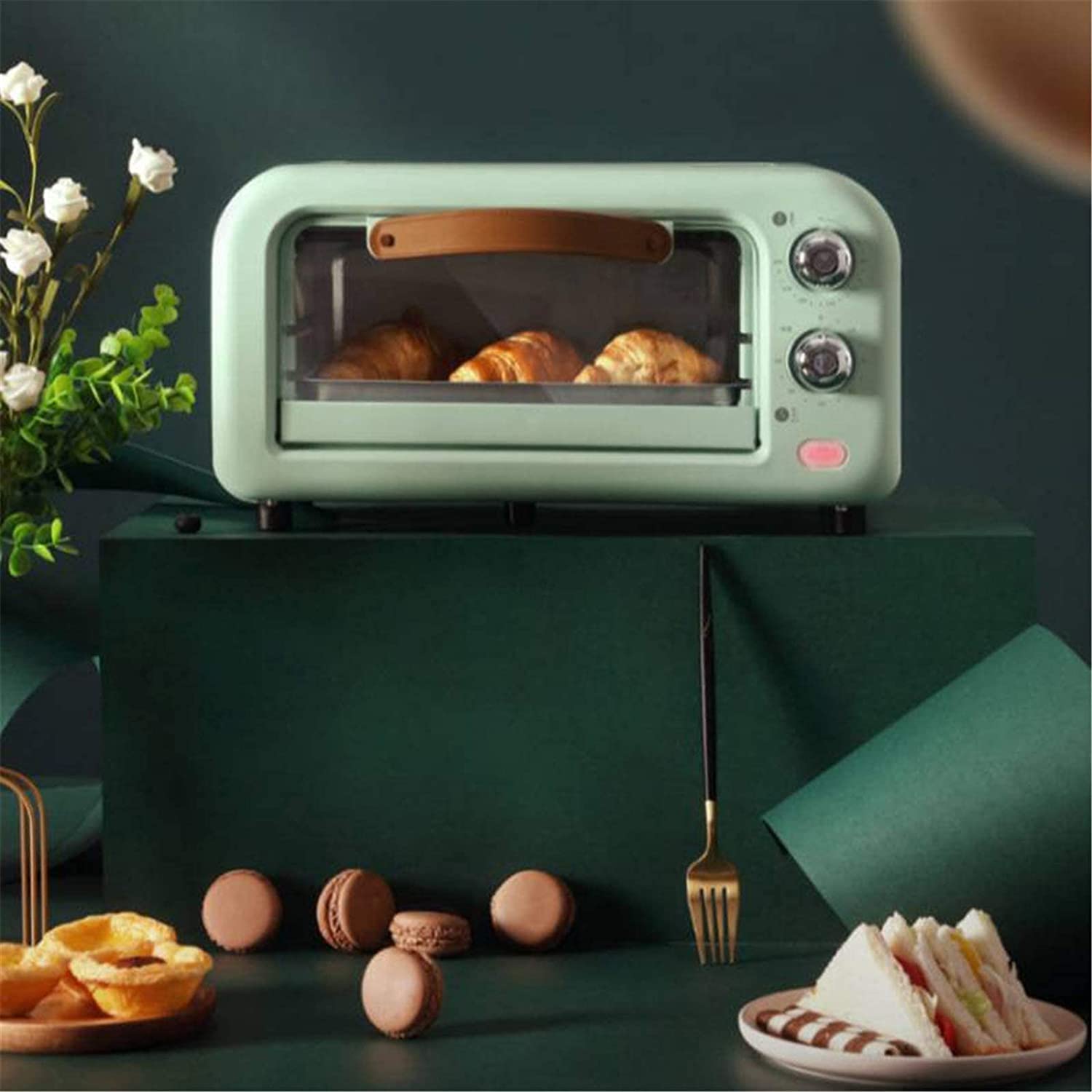 Oven Solo Forno a microonde in Silver Tact Forno Elettrico Singolo Integrato - Fornello alogeno a convezione Premium in Acciaio Inossidabile Ideale per arrostire, cuocere al Forno Estetico e