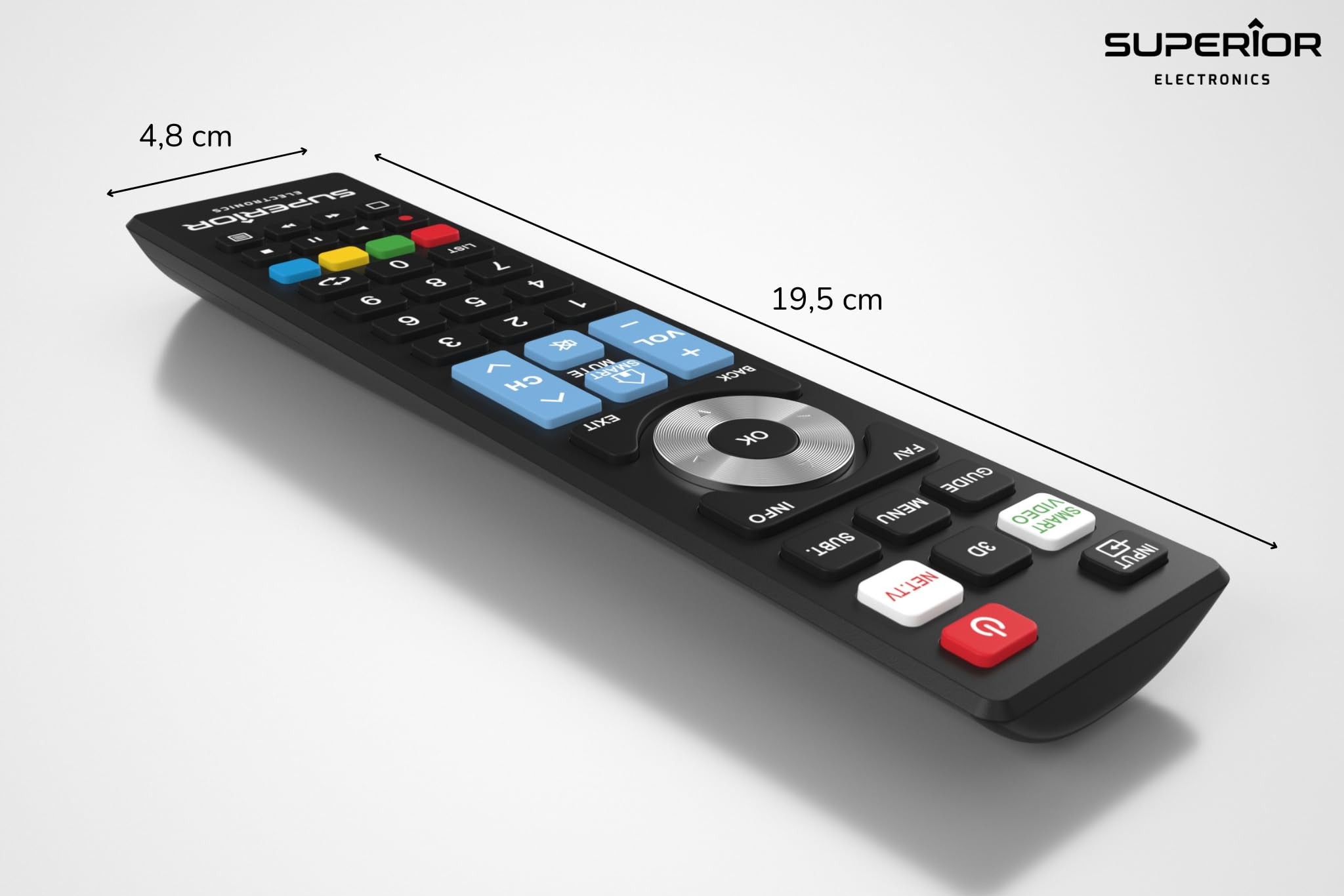 SimplyAll Telecomando compatibile con la Philips 25PT5005-00