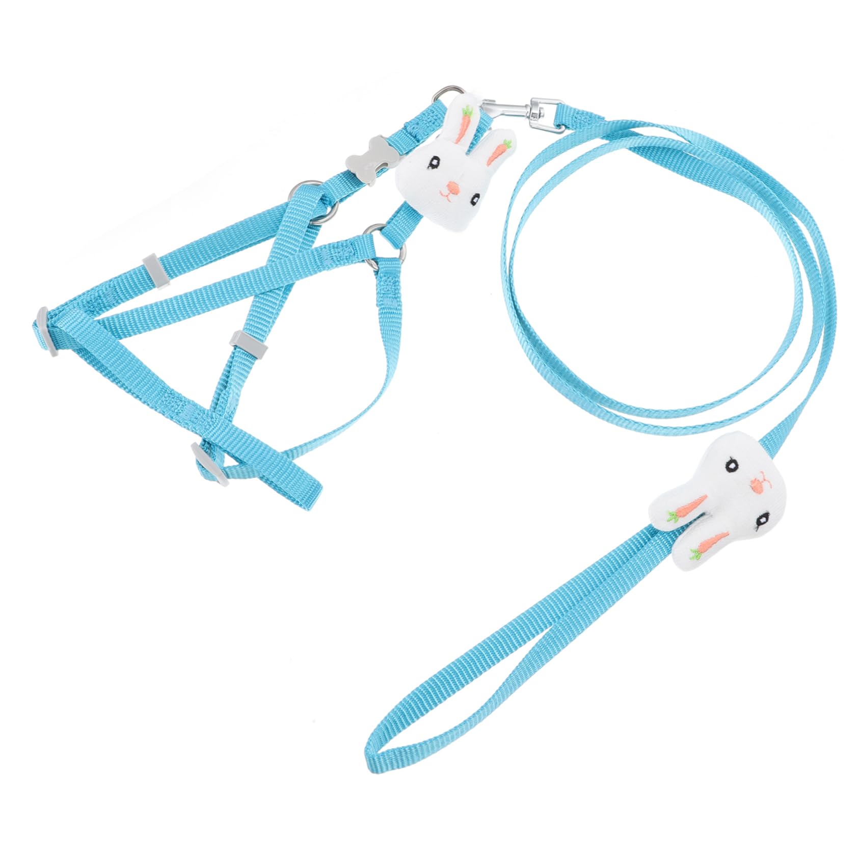 SUPVOX Pet Vest Leash Dog Harness Leash Stylish and Comfortable for Pups Includes Pulling Rope Suitable for Small to Medium Dogs