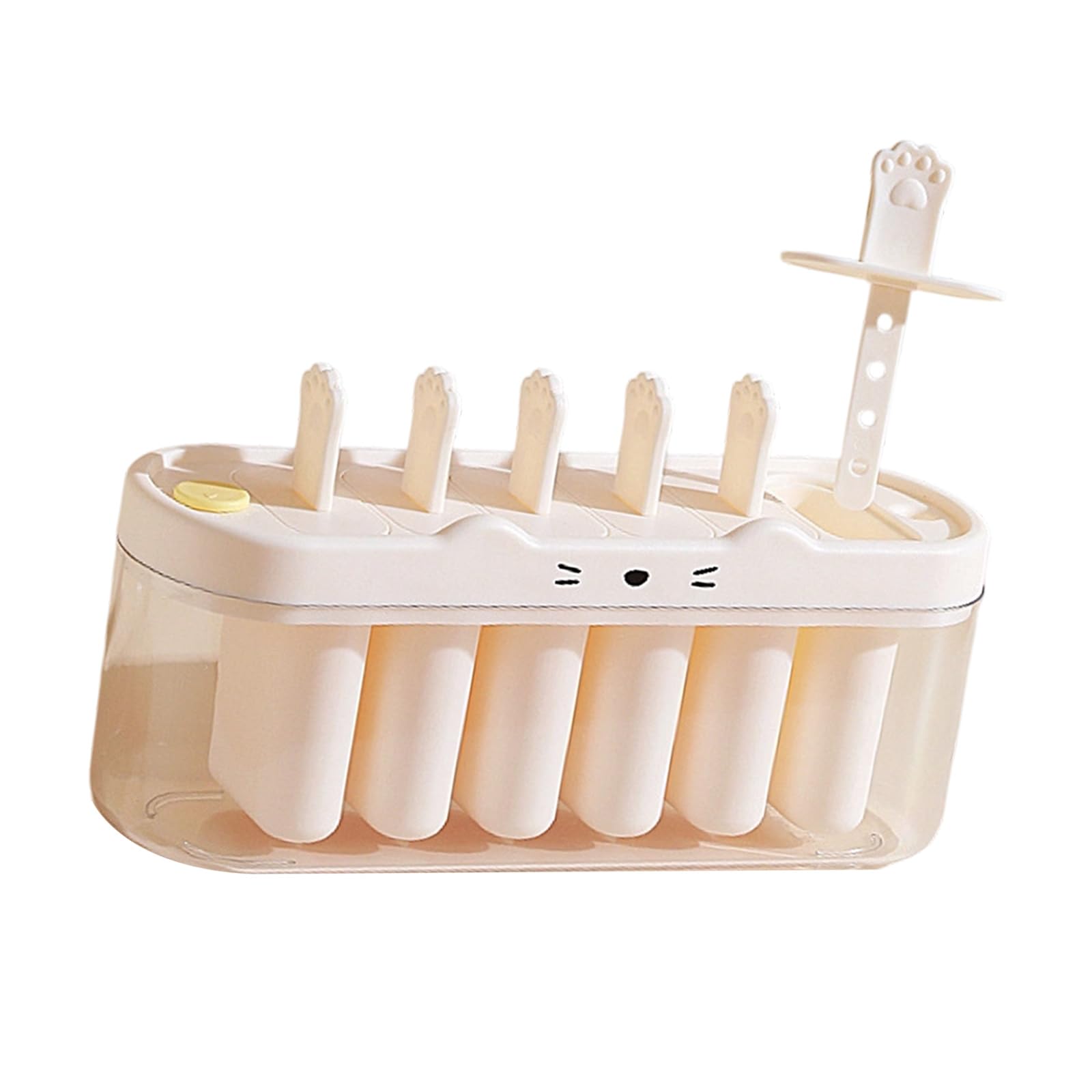 Tsophreniq Ice Lollies Molds with Handle for Easy Removal Popsicles Maker Great for Homebrewed Dessert and Beverages Safe Ice Molds