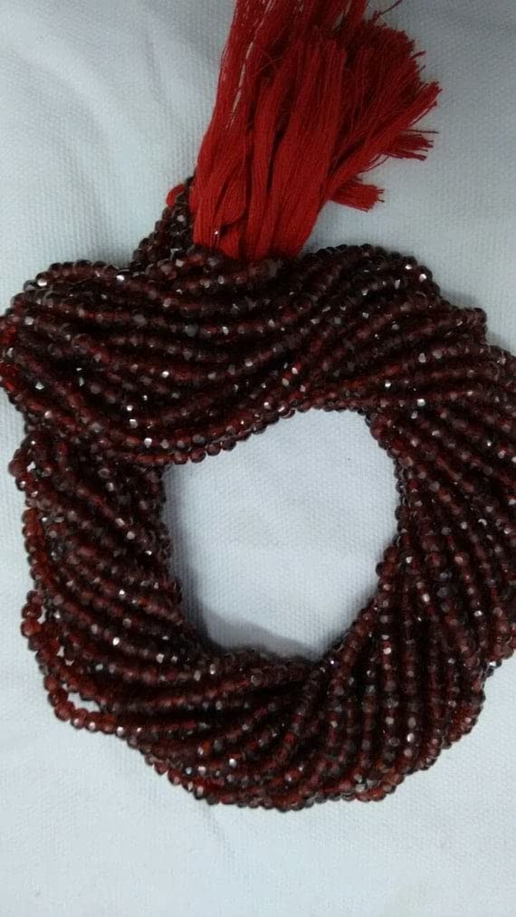 Émeraude bleue en perles LKBEADS rondelles facettées 3-4mm pour fabriquer un cadeau unique
