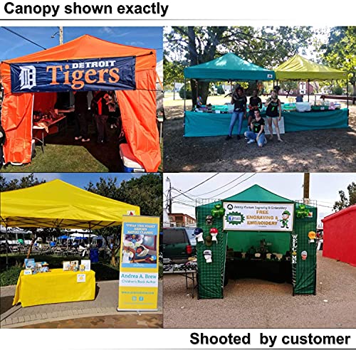 ABCCANOPY 3x3M Pop Up Gazebo Canopy Commercial Tents Market stall with 4 Removable Sidewalls and Roller Bag Bonus 4 Weight Bags (Black) 7 ABCCANOPY 3x3M Pop Up Gazebo Canopy Commercial Tents Market stall with 4 Removable Sidewalls and Roller Bag Bonus 4 Weight Bags (Black) - Image 7