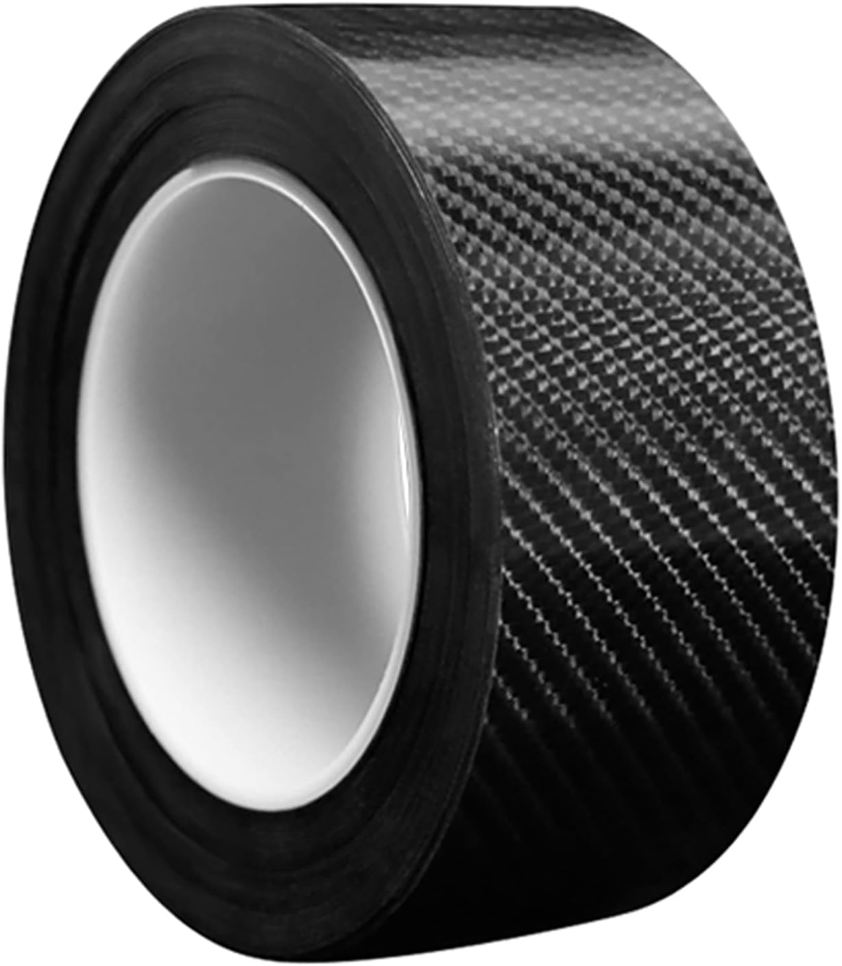 Car Door Edge Guards Door Sill Protector, 2In x 33Ft 5D Carbon Fiber Car Wrap Film, Vinyl Automotive Wrap Film Anti-Collision Fits for Most Car(Black)