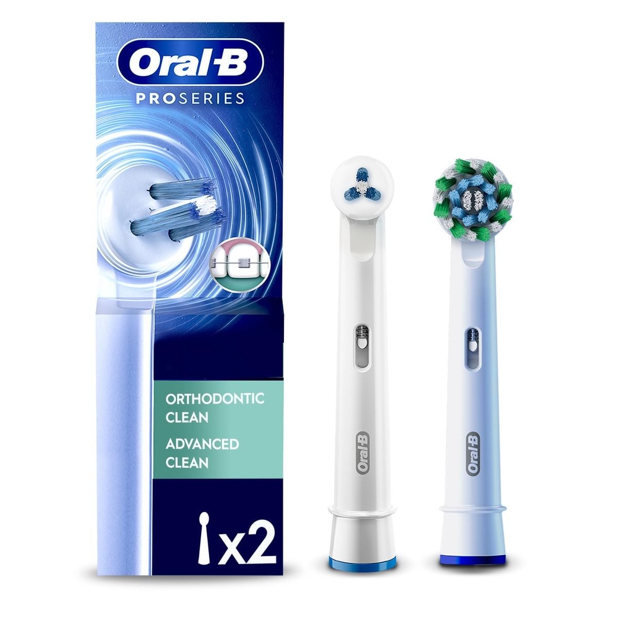 Oral B Orthodontic Clean, Cabezal Redondo de Repuesto para Cepillo ...