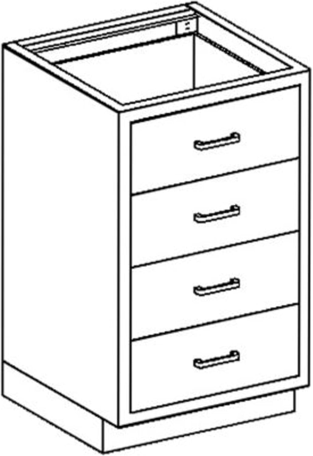 Blickman Cabinet - Base Cabinet, Model AE24HS
